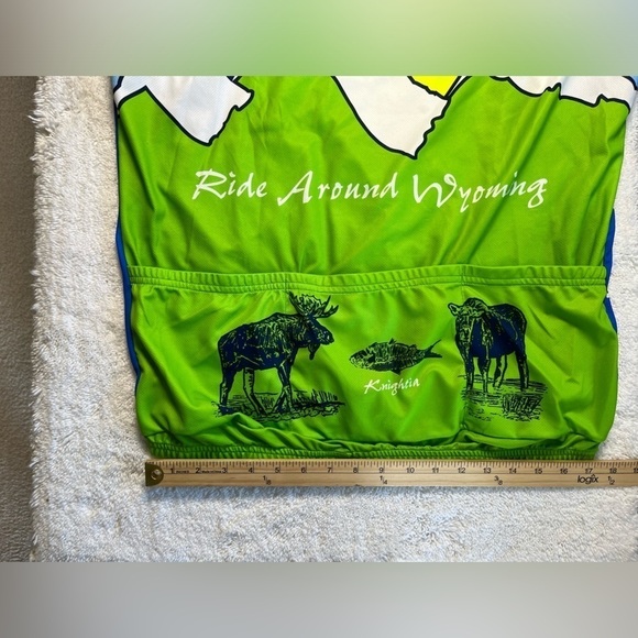 VOmax Men’s Cycling Shirt-Size: XL-100% Polyester-7” Front Zipper-Pre-Owned - Picture 9 of 9